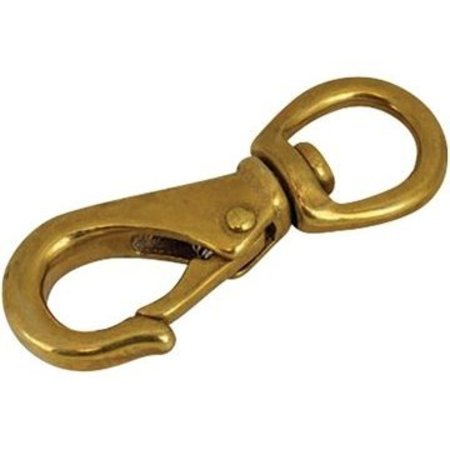 SEA DOG Brass Swivel Eye Snap Size-2, #139132-1 139132-1